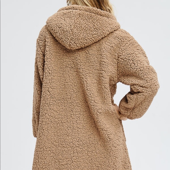 ✨LAST ONE ✨Small Teddy Bear Coat With Hood - Picture 7 of 8